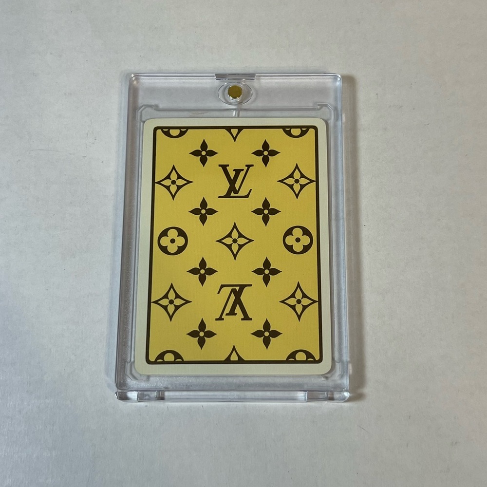 Louis Vuitton playing card 3 of‎ hearts